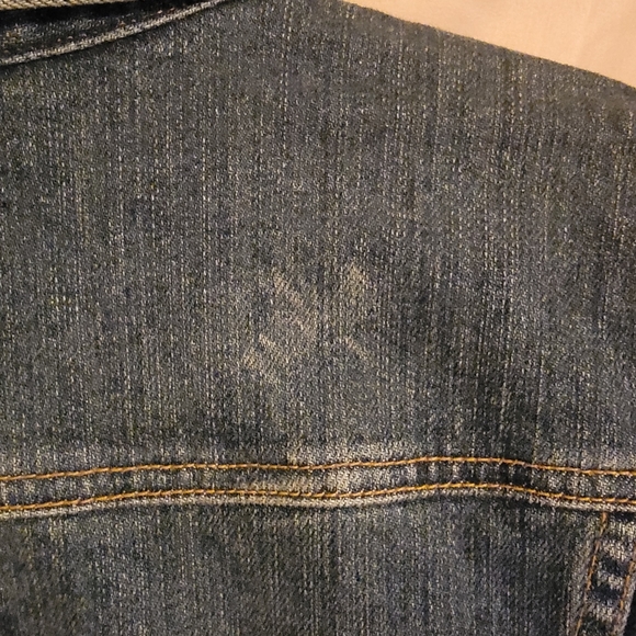 the Gap Vintage Stretch Blue Denim Jacket Size XL - Picture 10 of 13